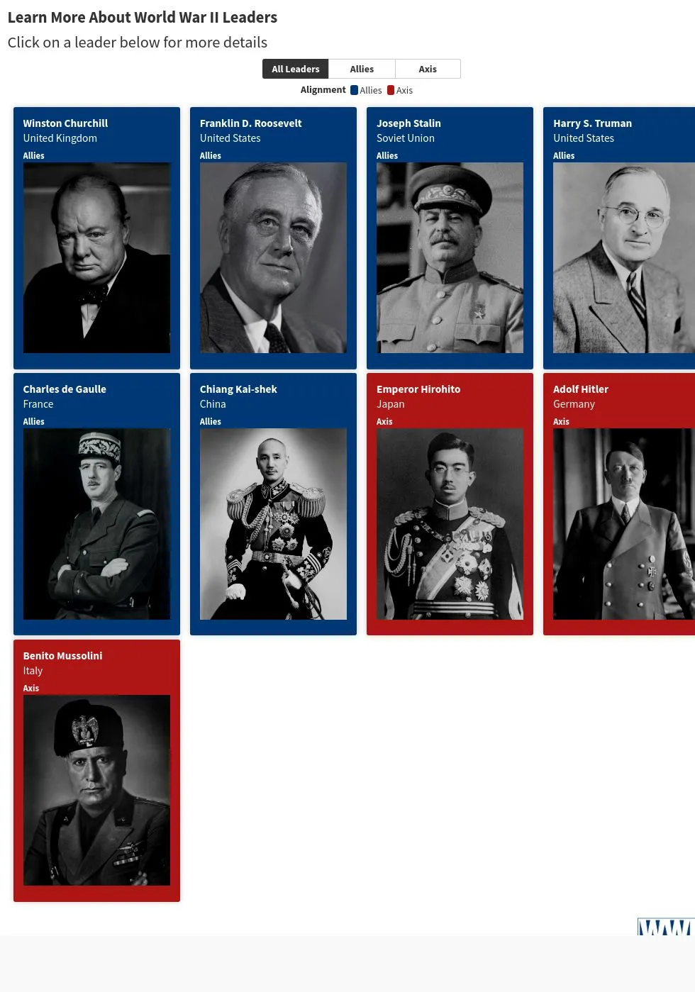 World War II